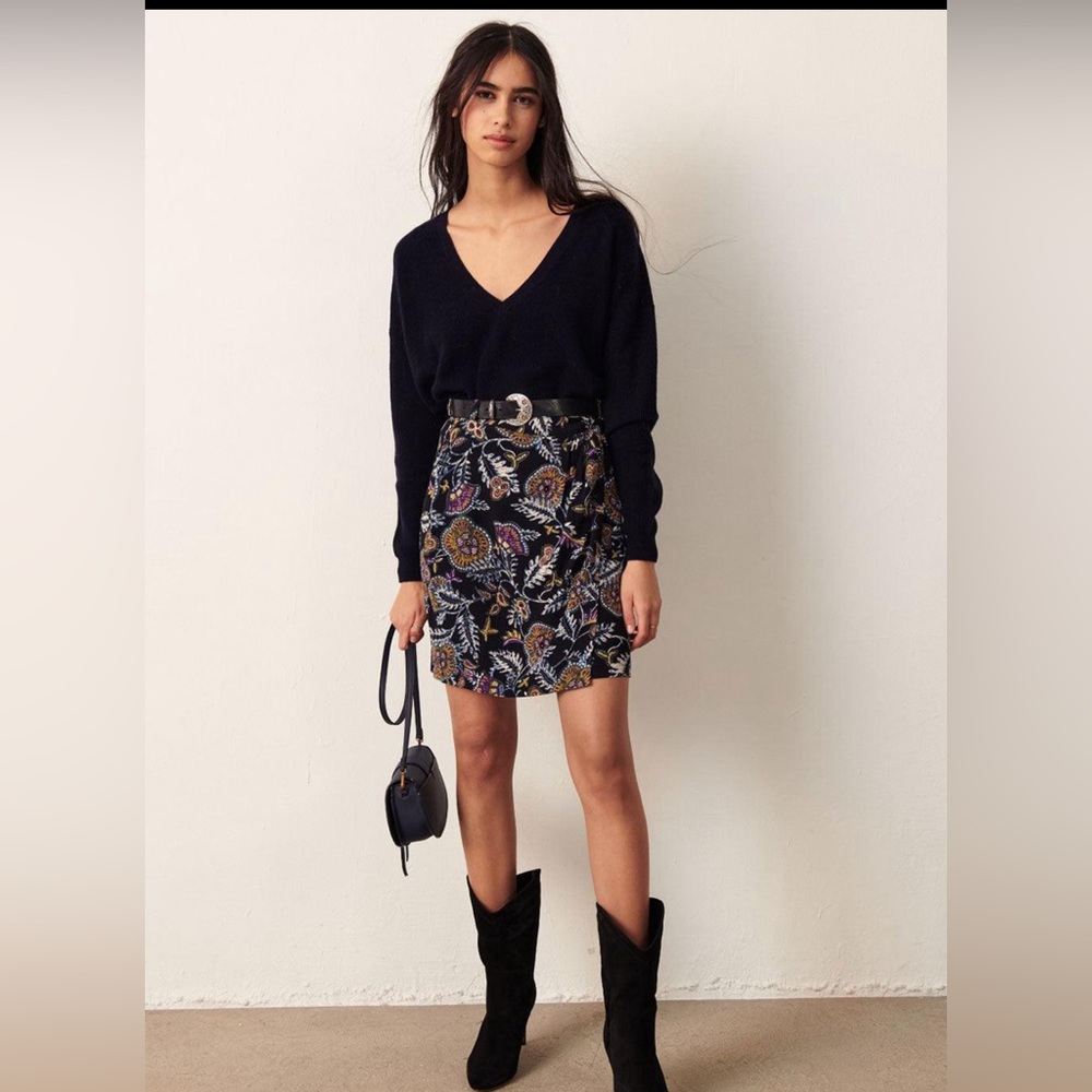 BA&SH Venise Skirt, SZ XSmall, $240